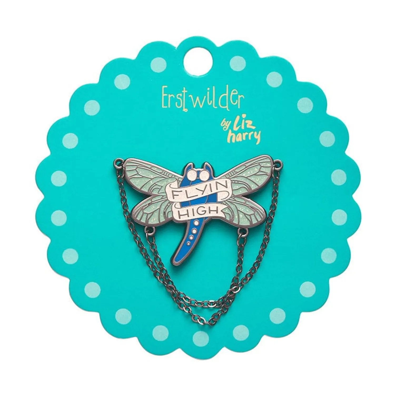 Flyin' High Enamel Pin^Erstwilder Outlet