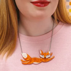 Flynn The Flying Fox Necklace^Erstwilder Outlet