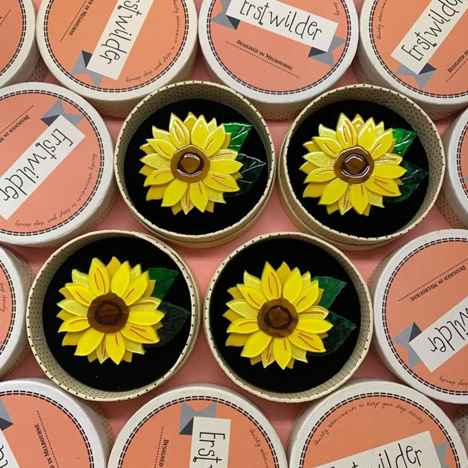 Follow The Sun Brooch^Erstwilder New