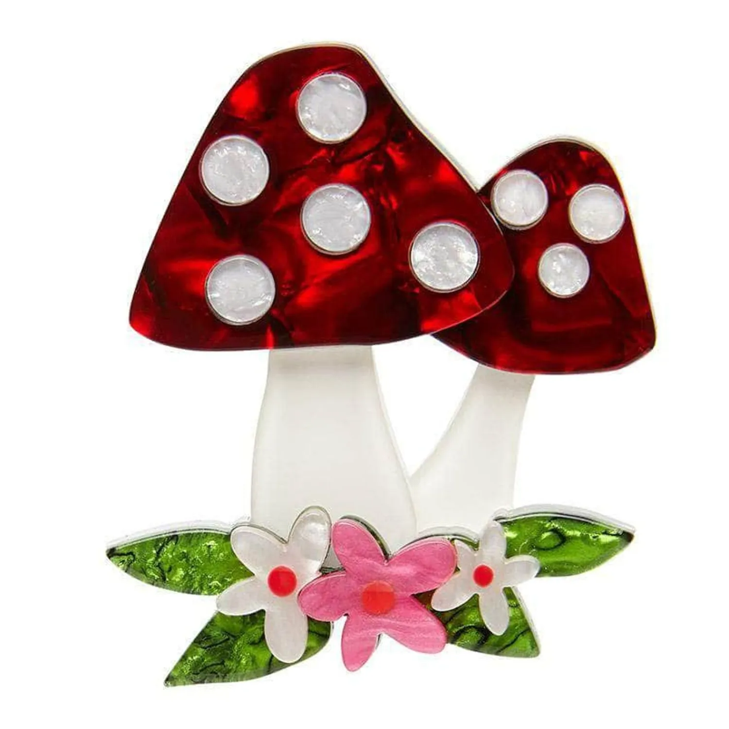 Forest Fun Guy Brooch^Erstwilder Sale