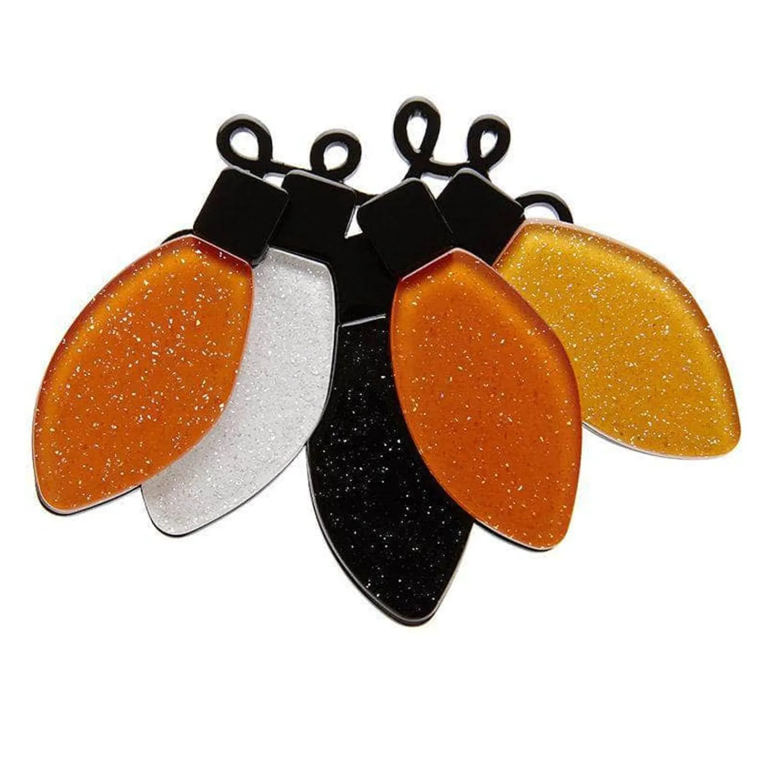 Fright Of The World Lights Brooch^Erstwilder