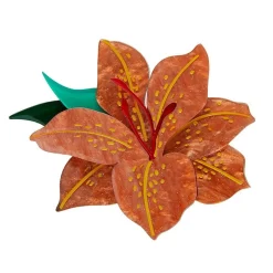 Frilly Lily Frond Brooch^Erstwilder Best