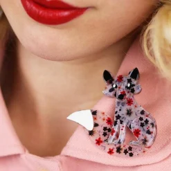 Frond Fox Brooch^Erstwilder Sale