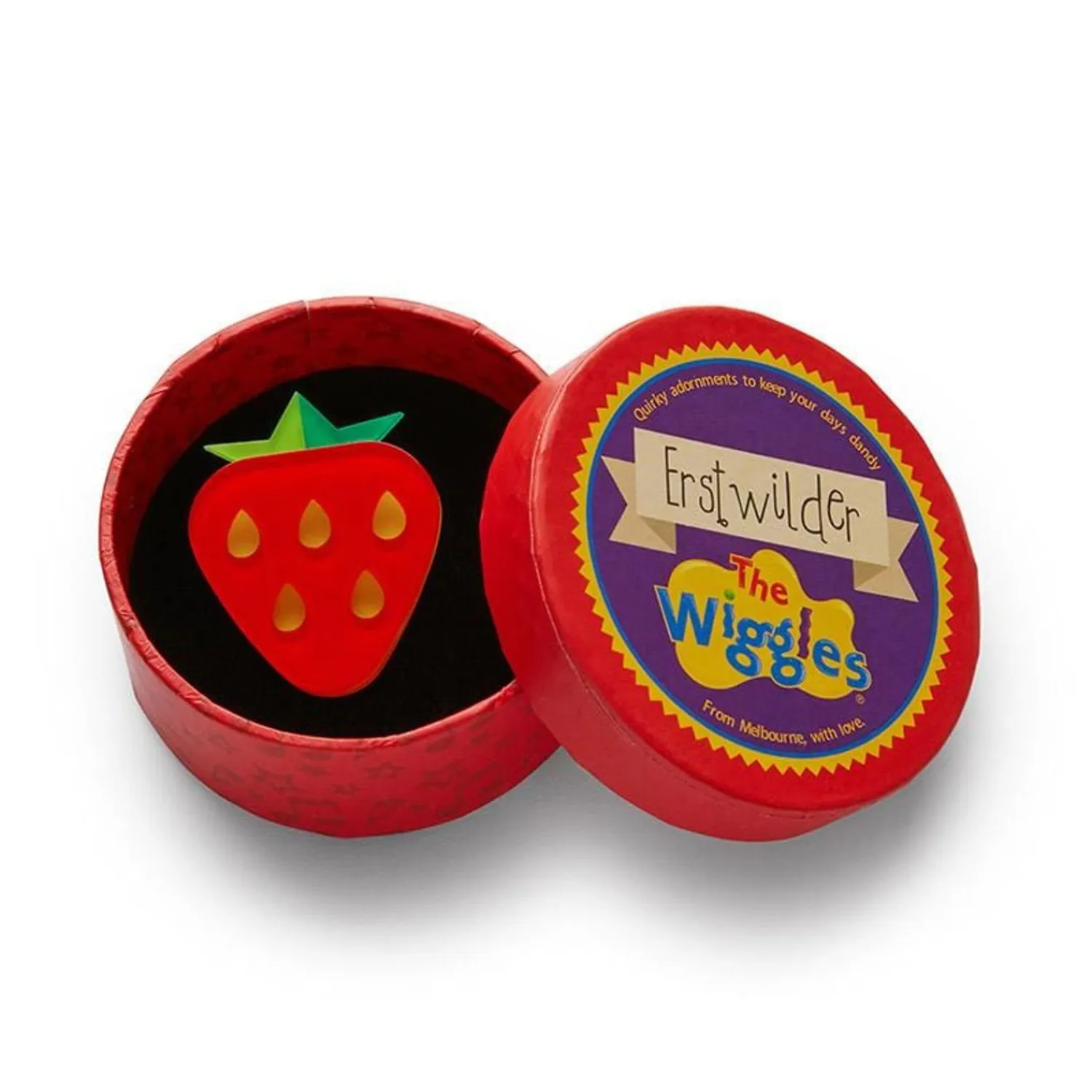 Fruit Salad Strawberry Brooch^Erstwilder