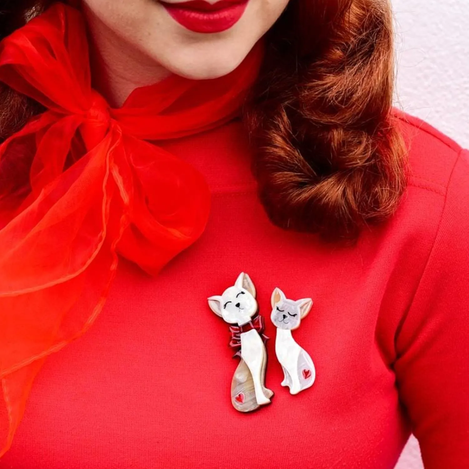 Fur-Ever Friends Brooch^Erstwilder Outlet