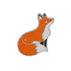 Furtive Fox Enamel Pin^Erstwilder New