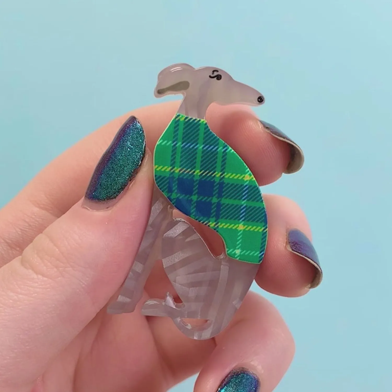 Garrison The Greyhound Mini Brooch^Erstwilder Hot