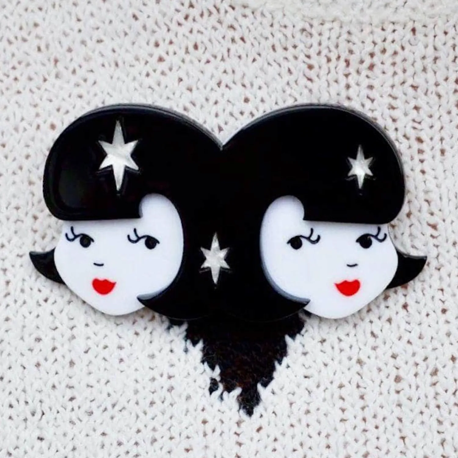 Gemini The Gentle Brooch^Erstwilder Hot