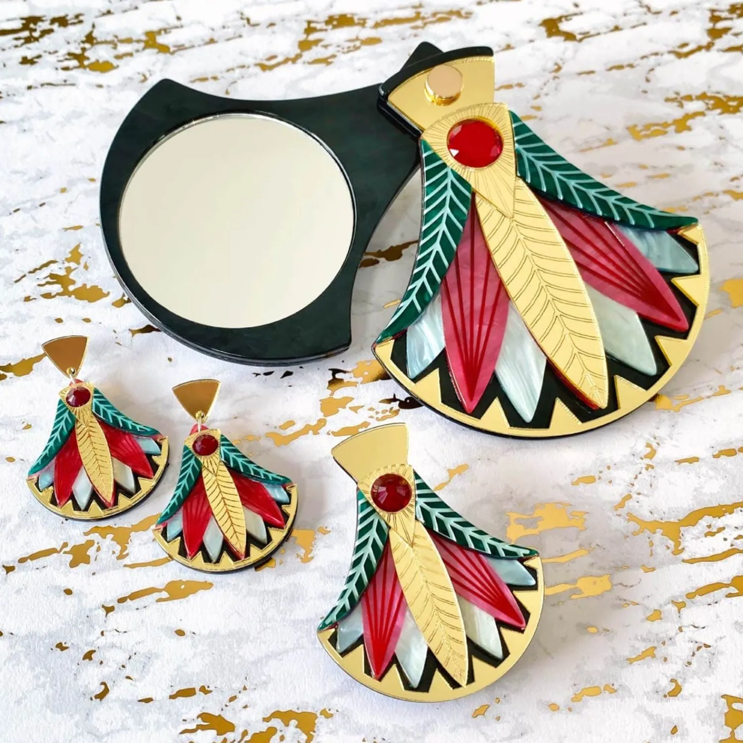 Gift Of The Nile Papyrus Brooch^Erstwilder Best