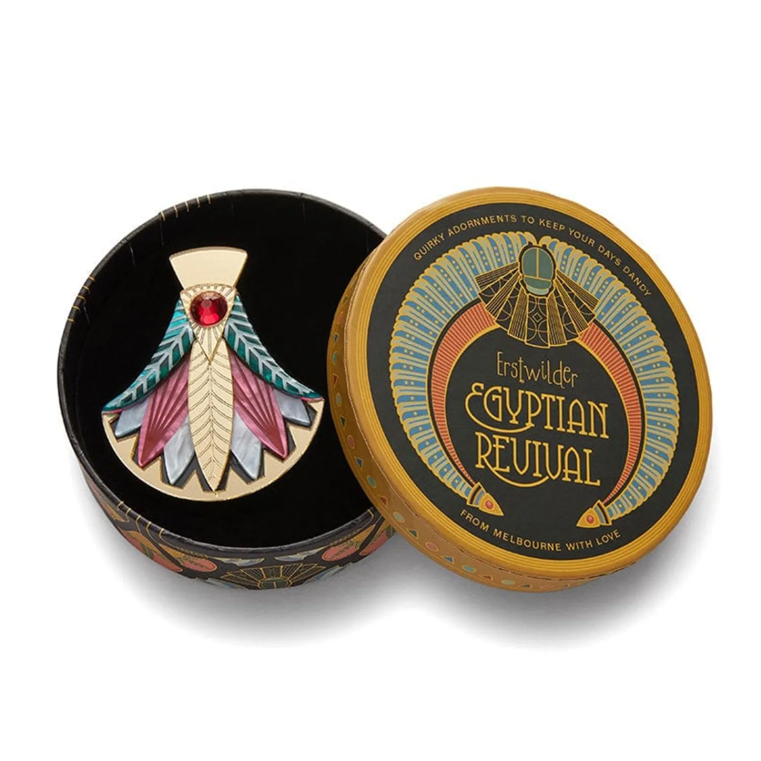 Gift Of The Nile Papyrus Brooch^Erstwilder Best