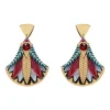 Gift Of The Nile Papyrus Drop Earrings^Erstwilder New
