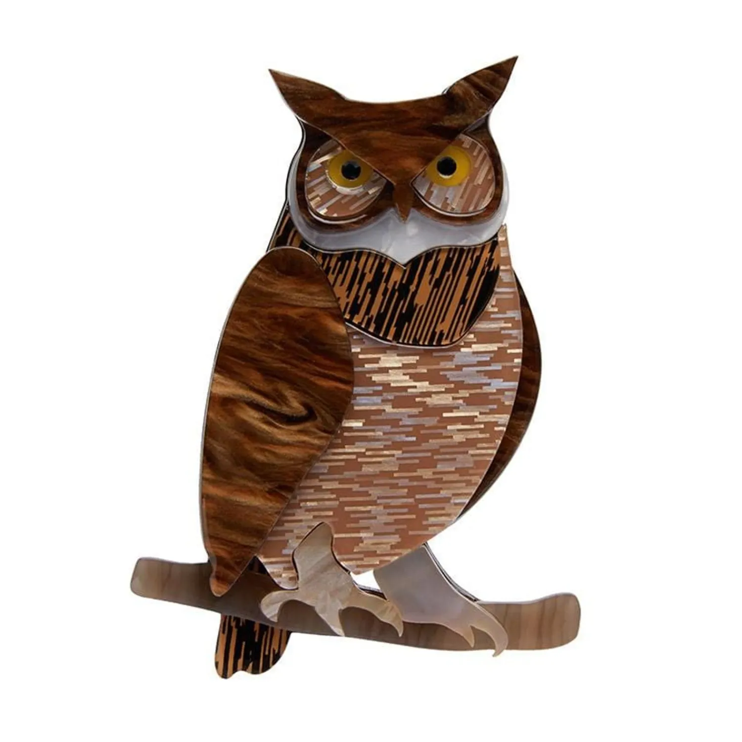 Gillian The Giving Owl Brooch^Erstwilder New