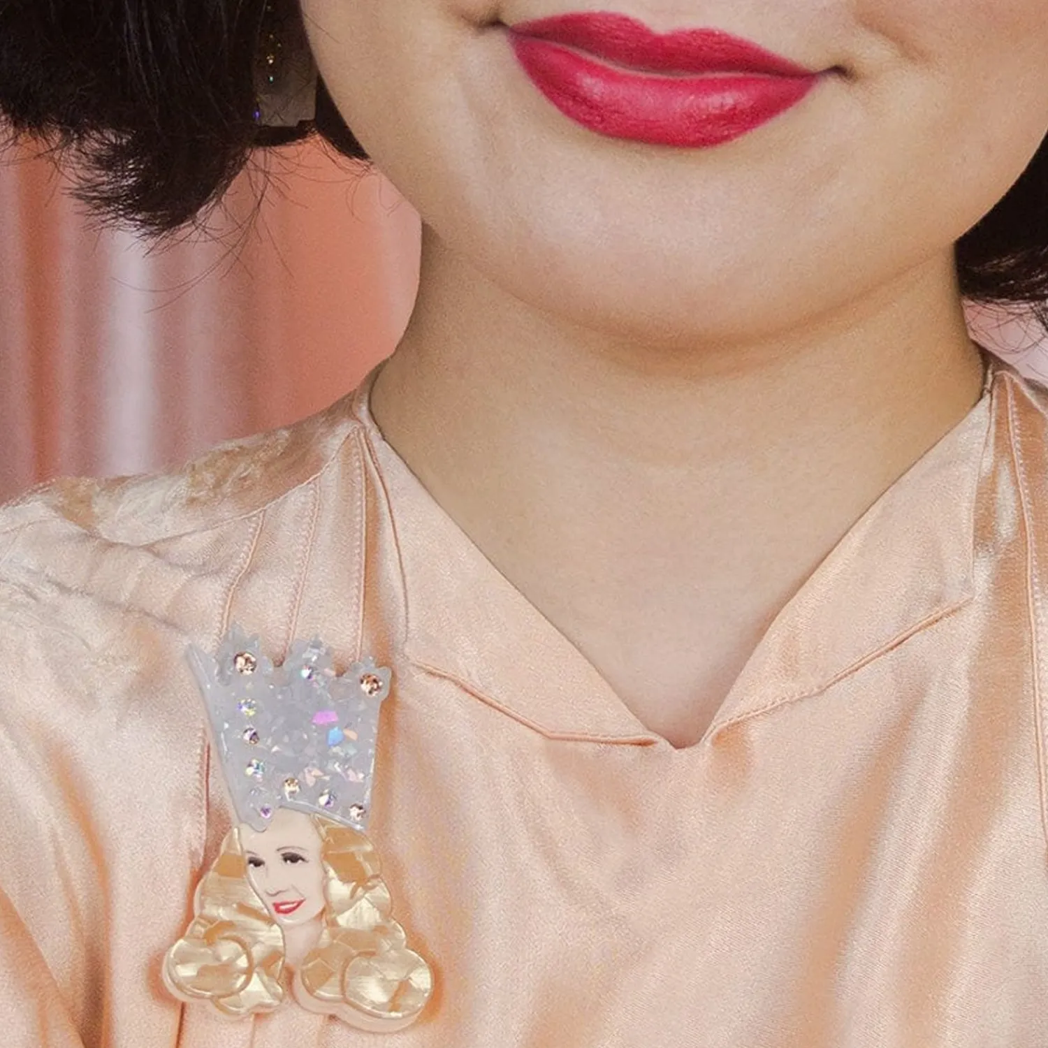 Glinda The Good Witch Brooch^Erstwilder New