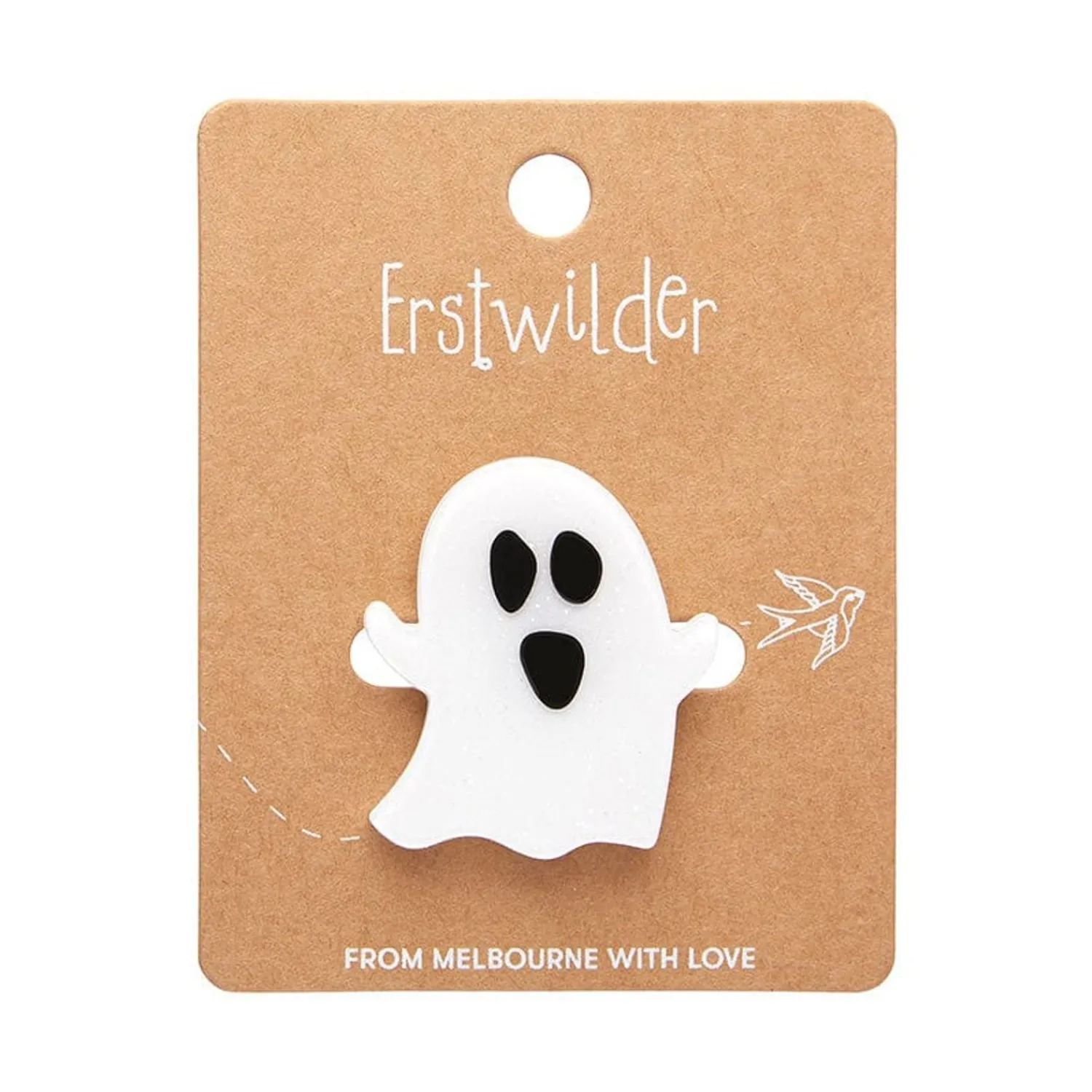 Glitter Ghost Mini Brooch^Erstwilder Best