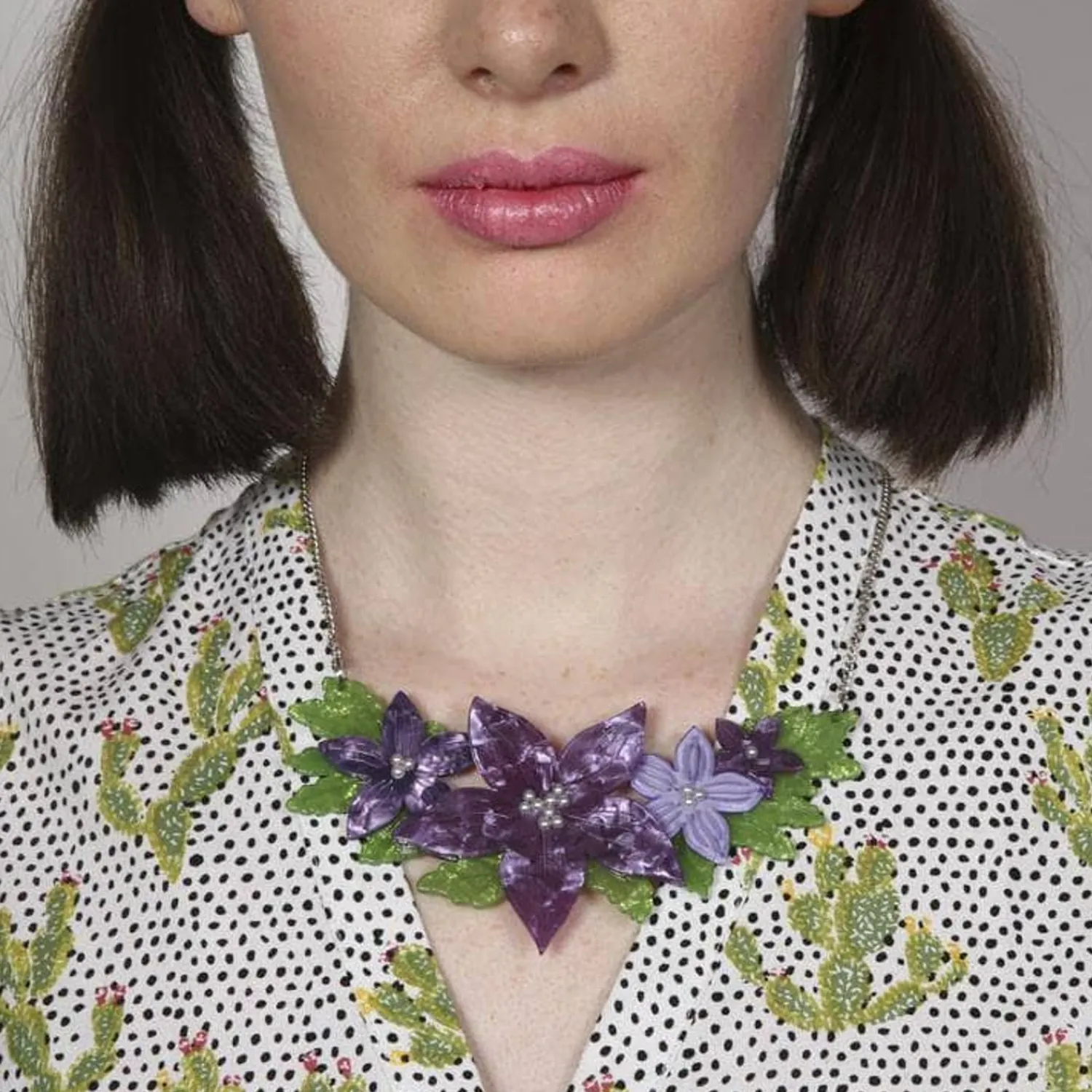 Gloriosa Bluebell Necklace^Erstwilder Hot