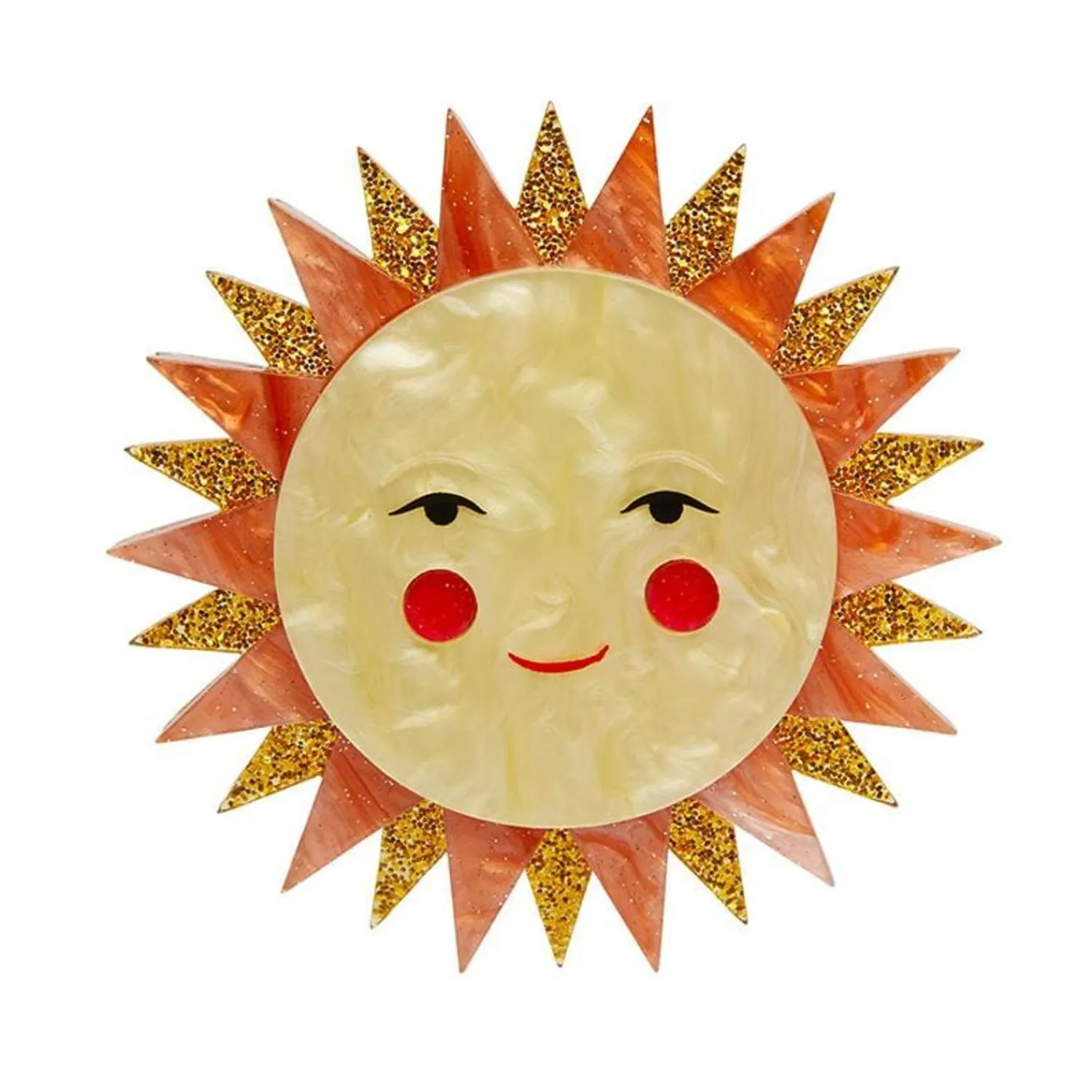 Golden Ray Brooch^Erstwilder Online