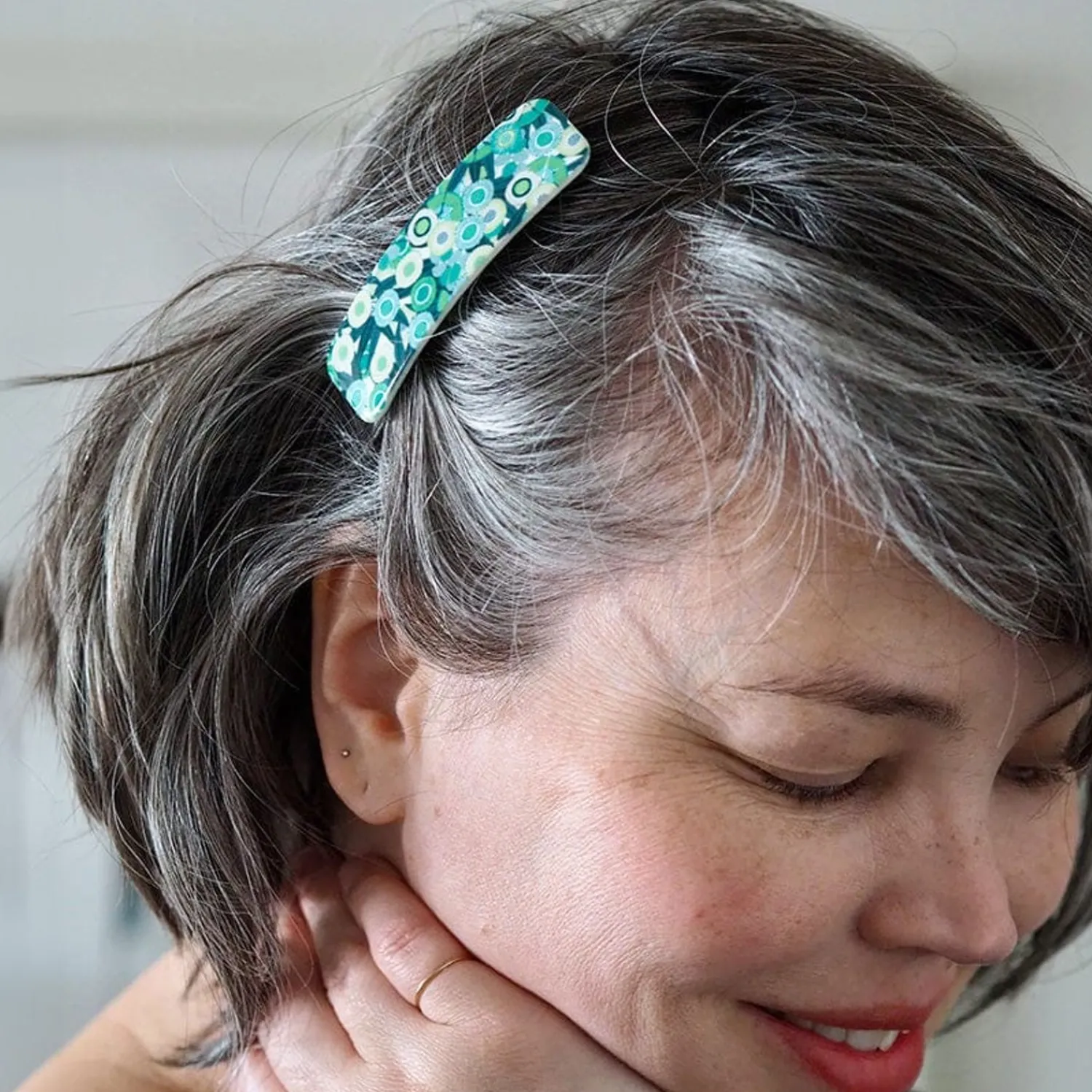 Green Gum Hair Clip Barrette^Erstwilder New