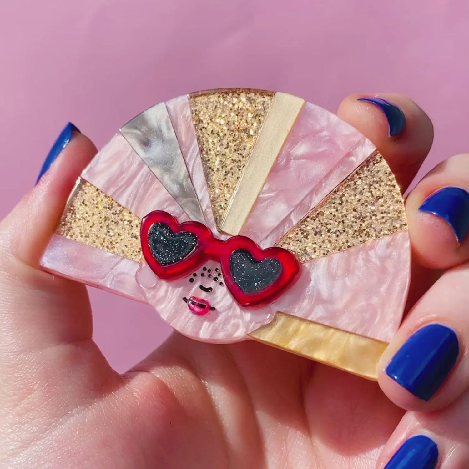 Groovy U.V. Brooch^Erstwilder Discount