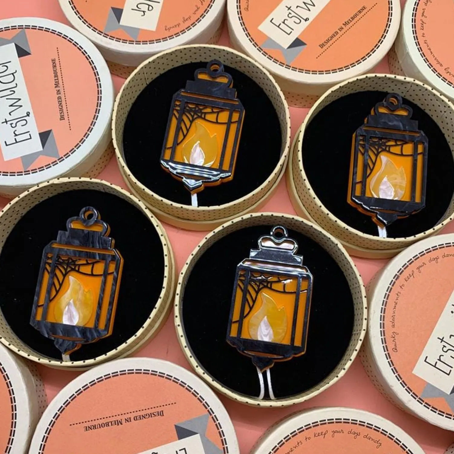Guiding Light Lantern Brooch^Erstwilder Discount