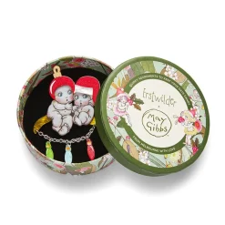 Gumnut Christmas Cuddles Brooch^Erstwilder Outlet