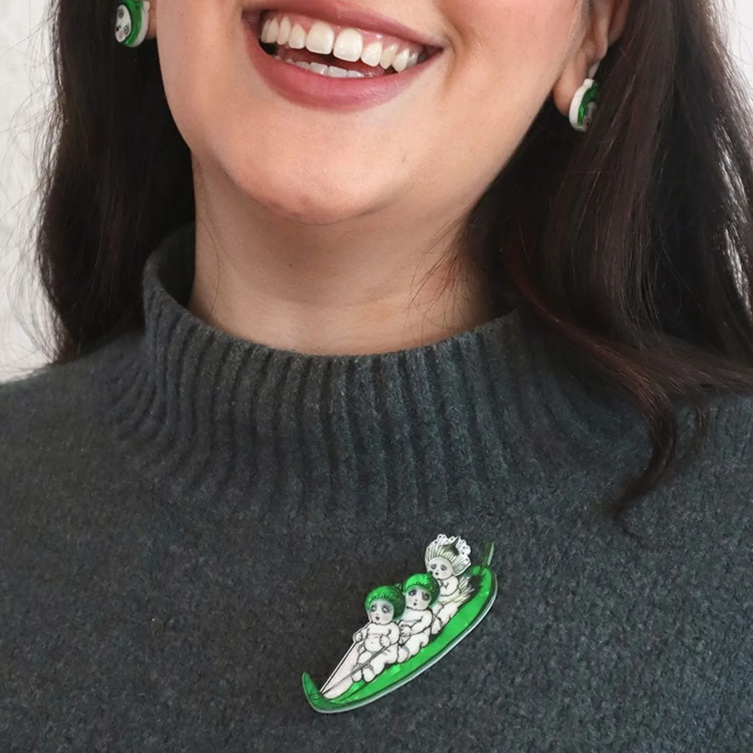 Gumnut Toboggan Brooch^Erstwilder Discount