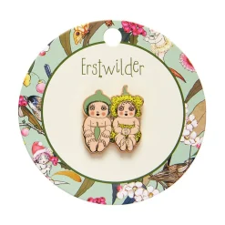 Gumnut Twins Enamel Pin^Erstwilder Clearance