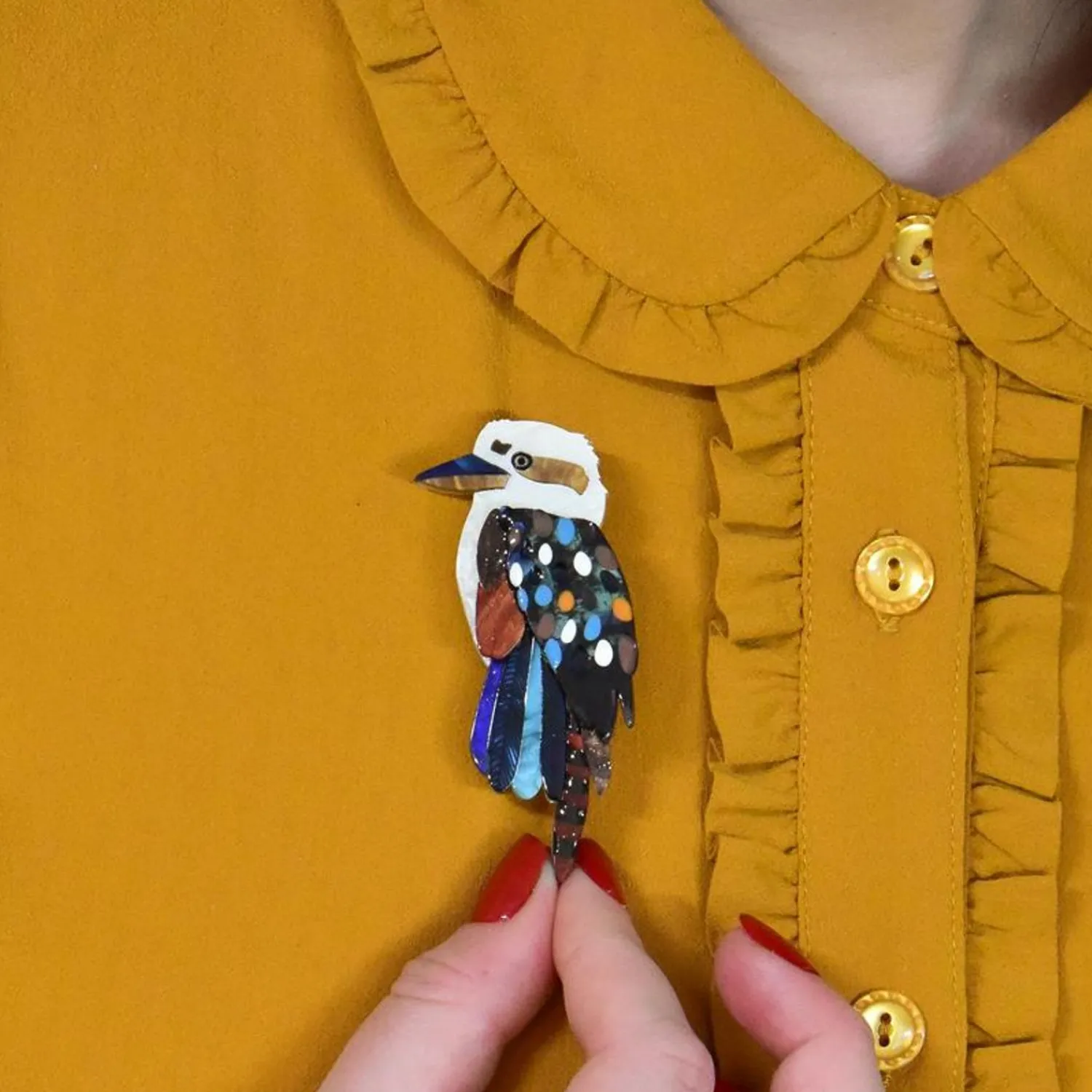 Gumtree Royalty Brooch^Erstwilder Outlet