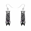Halloween Hang-Up Bat Drop Earrings^Erstwilder Online