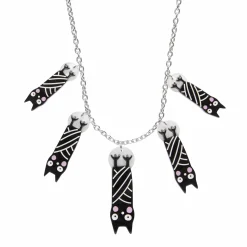 Halloween Hang-Up Bat Necklace^Erstwilder New