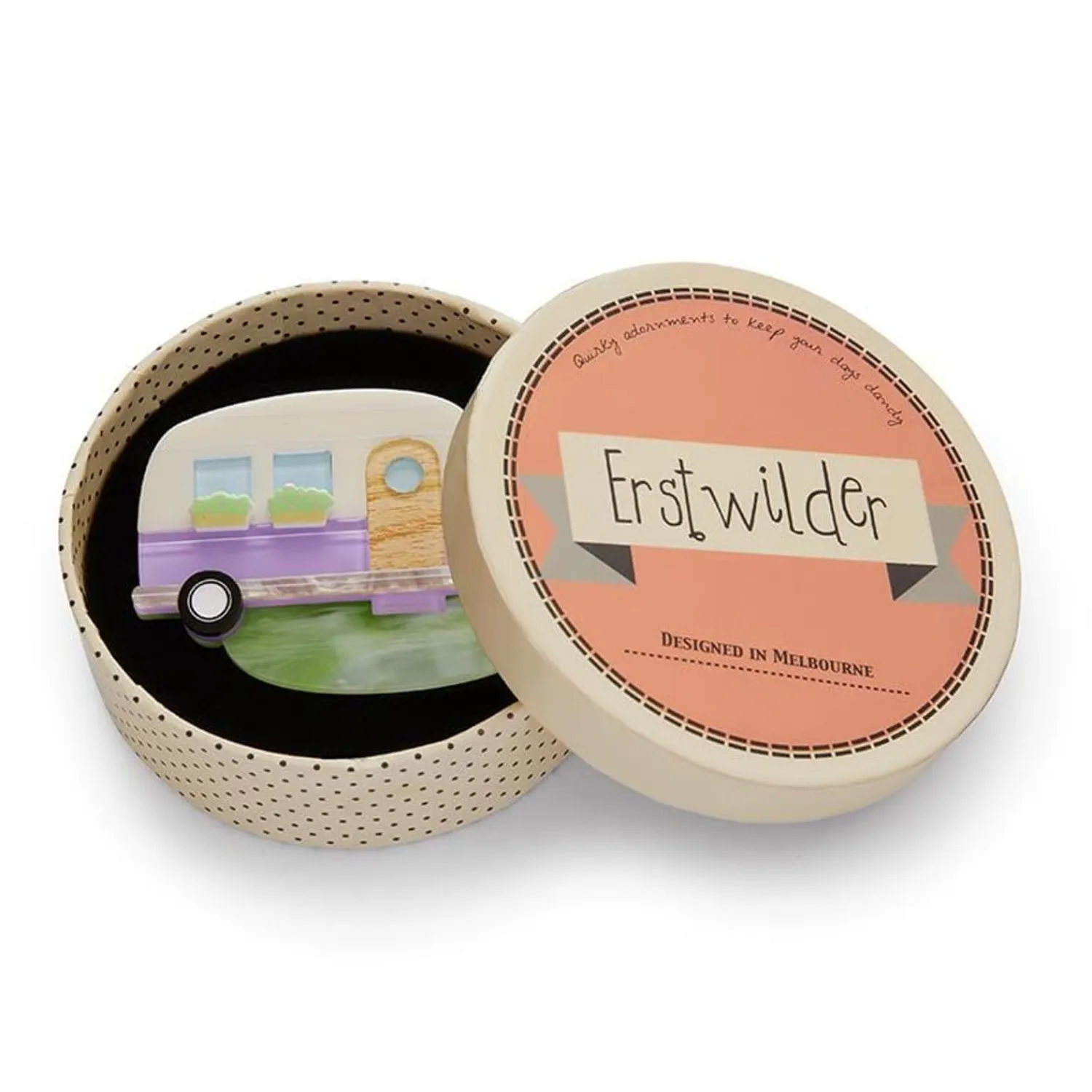 Happy Glamper Brooch^Erstwilder Discount