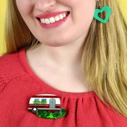 Happy Glamper Brooch^Erstwilder Clearance