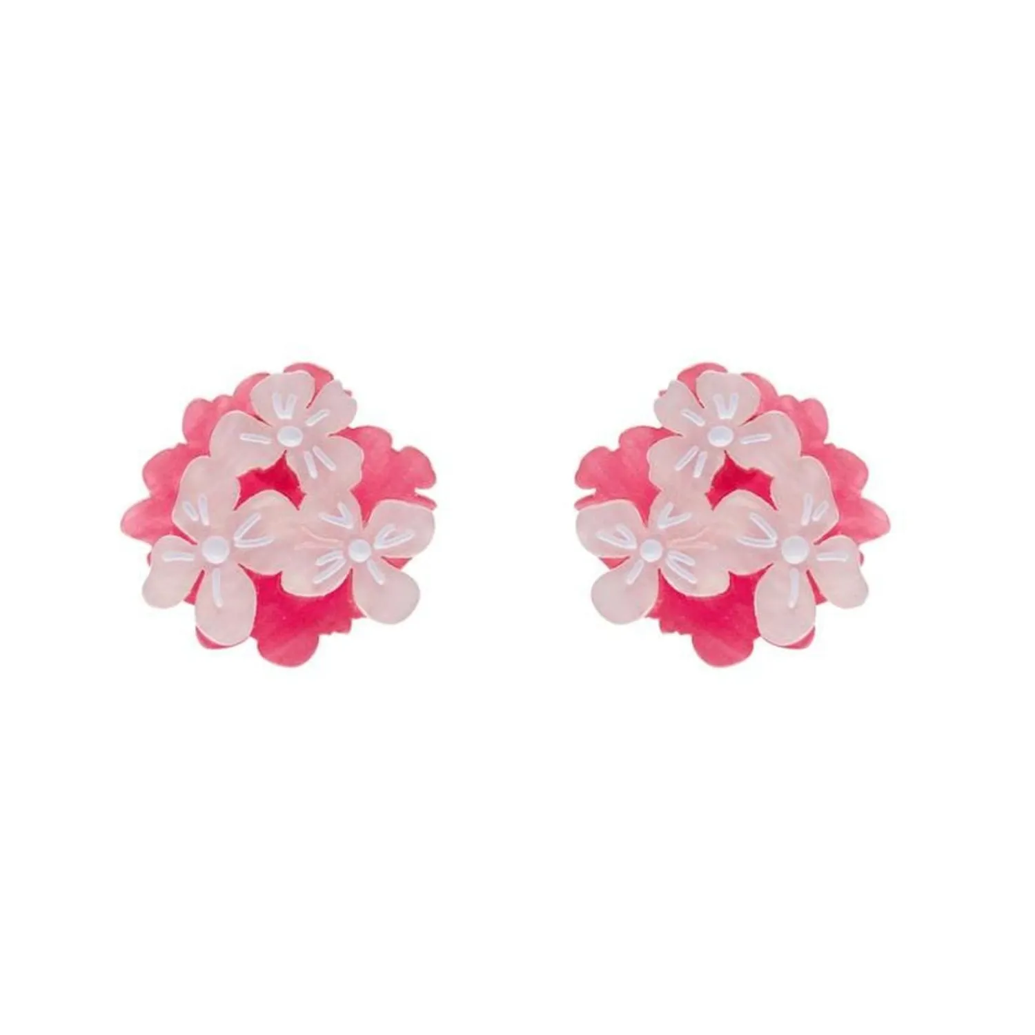Heartfelt Hydrangea Earrings^Erstwilder Outlet