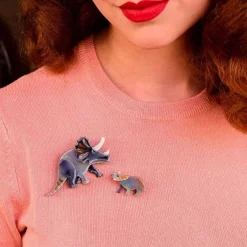 Herbivore Heritage Brooch Set^Erstwilder Best