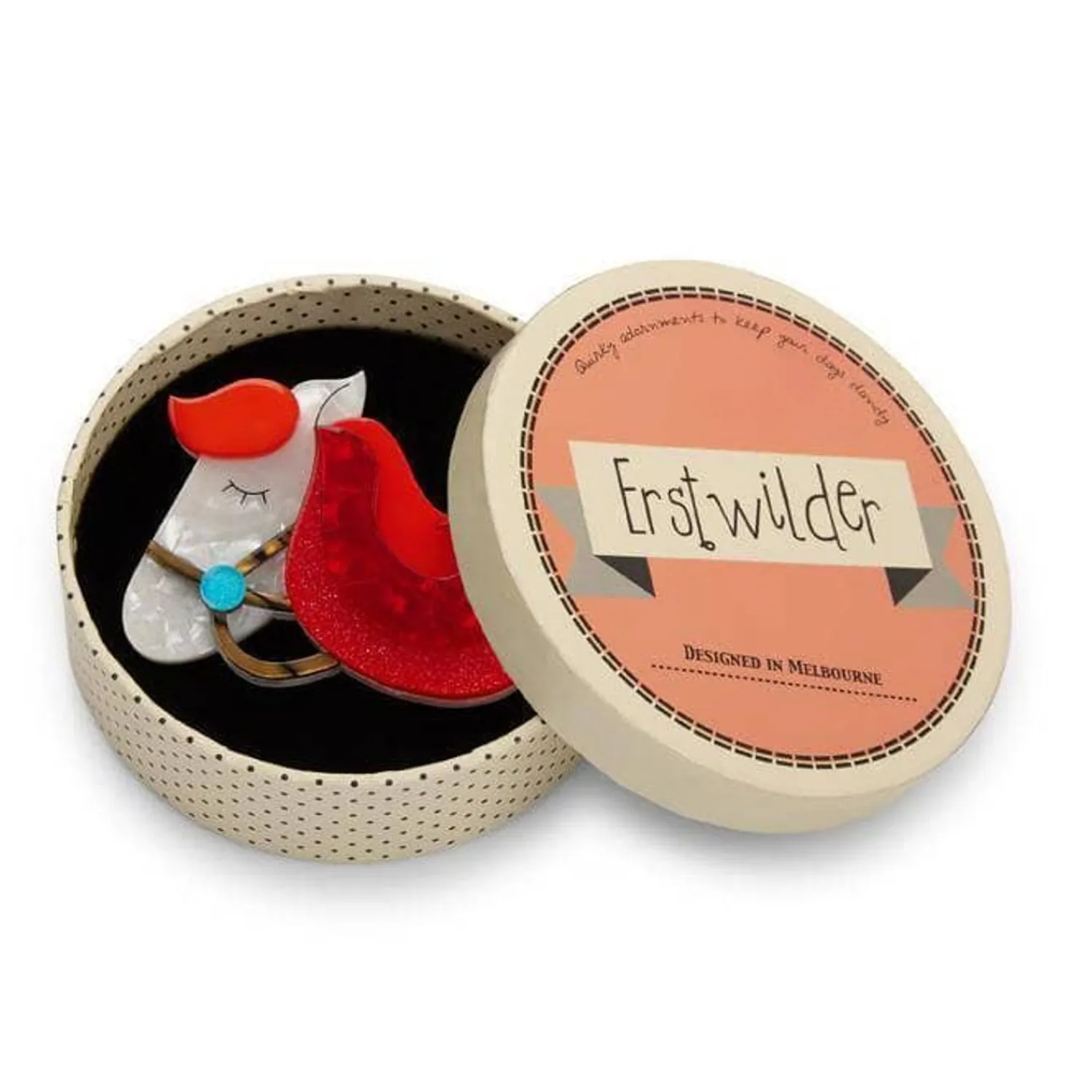 His Girl Friday Brooch^Erstwilder Discount