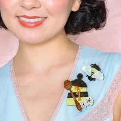 Honeydew And Nectar Brooch Set^Erstwilder Sale