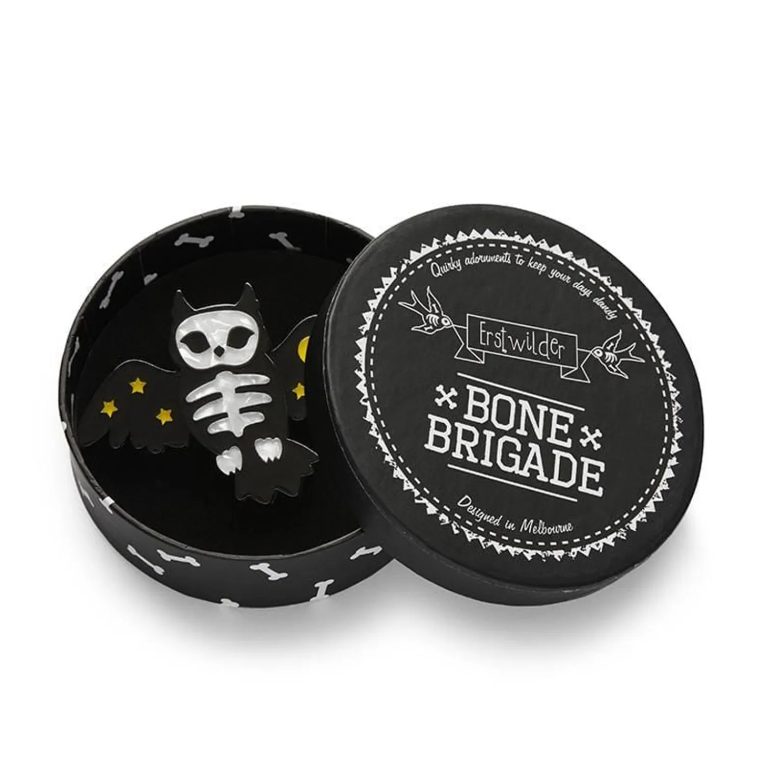 Hoot & Haunt Brooch^Erstwilder Online