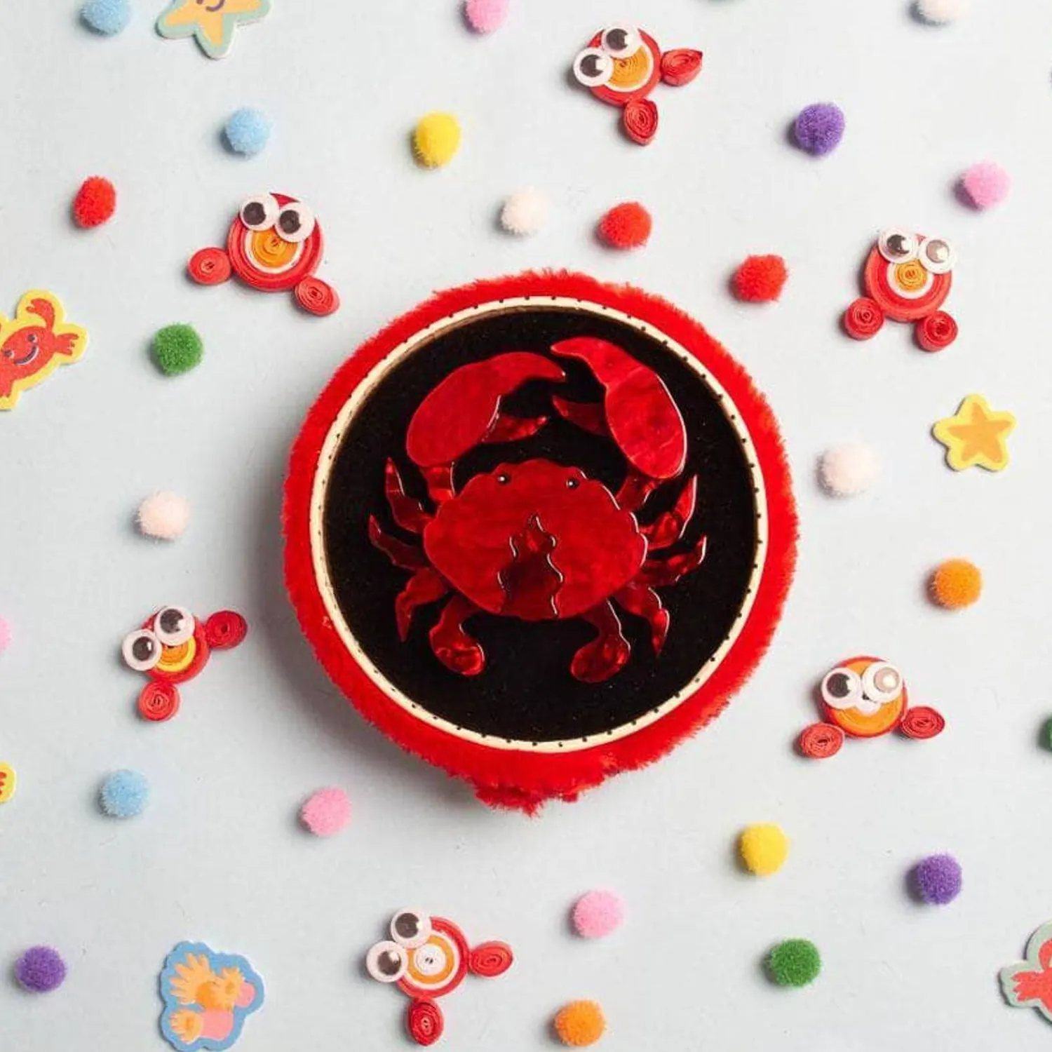Huggable Decapod Brooch^Erstwilder Clearance