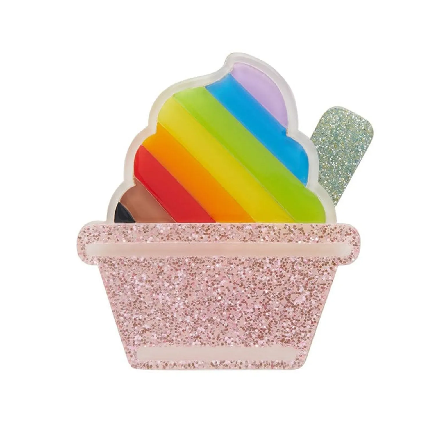 Ice Cream Acceptance Brooch^Erstwilder Best