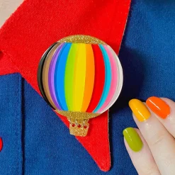 Inclusion Around The World Brooch^Erstwilder