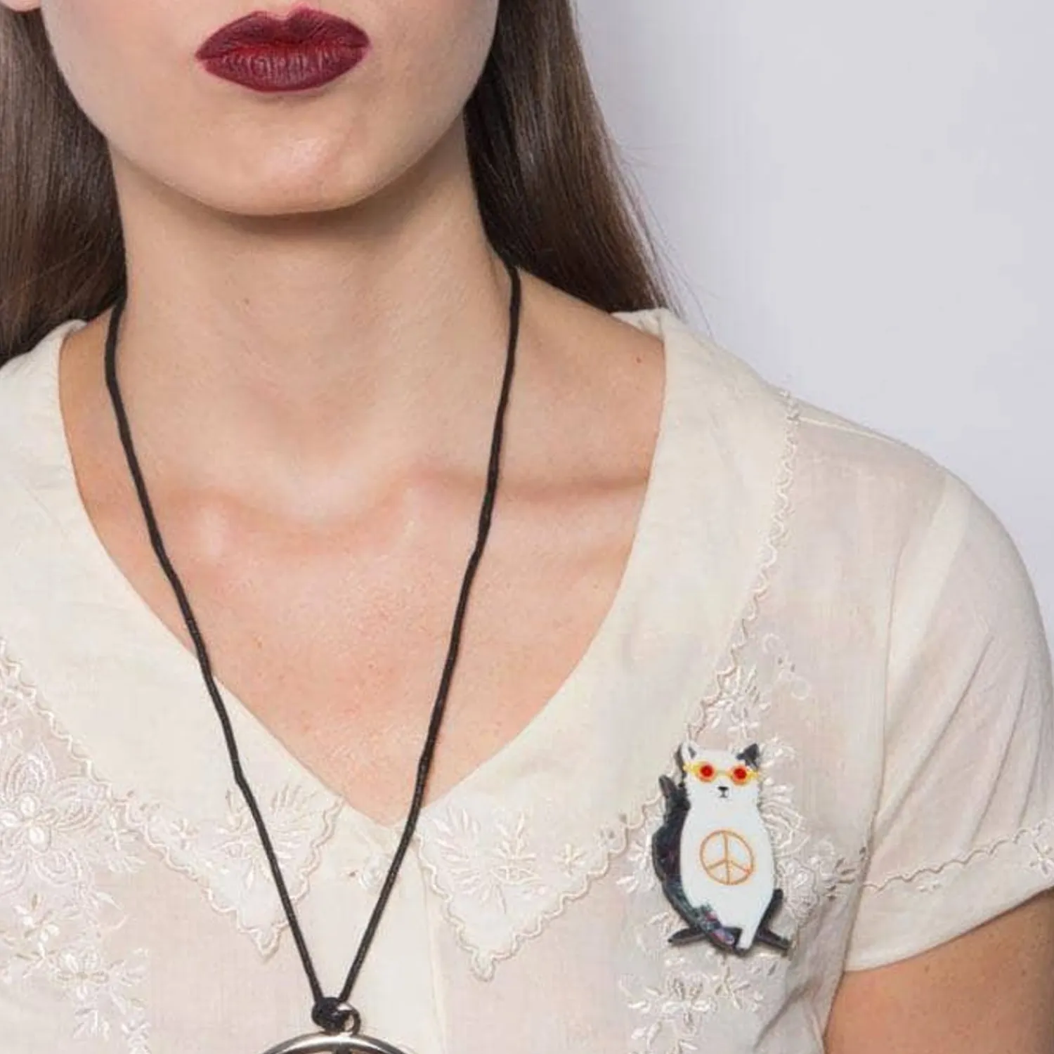 Instant Karma Cat Brooch^Erstwilder Online