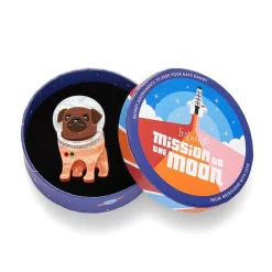 Interplanetary Pug Brooch^Erstwilder
