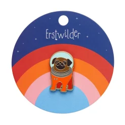 Interplanetary Pug Enamel Pin^Erstwilder Outlet