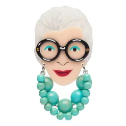 Iris The Style Icon Brooch^Erstwilder Online
