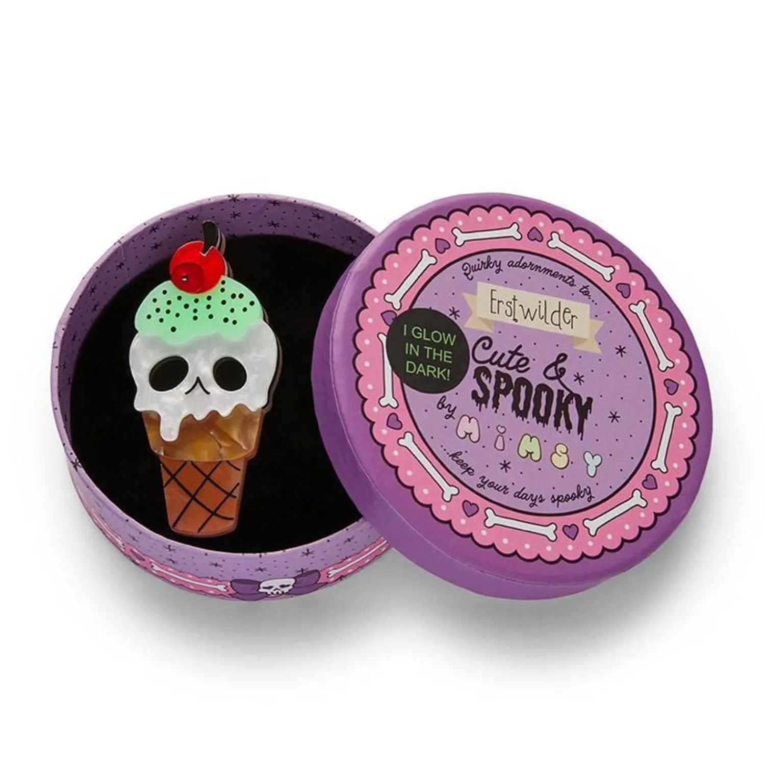 I-Scream Brooch^Erstwilder Hot