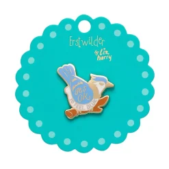 It'S Ok To Feel Blue Enamel Pin^Erstwilder Hot