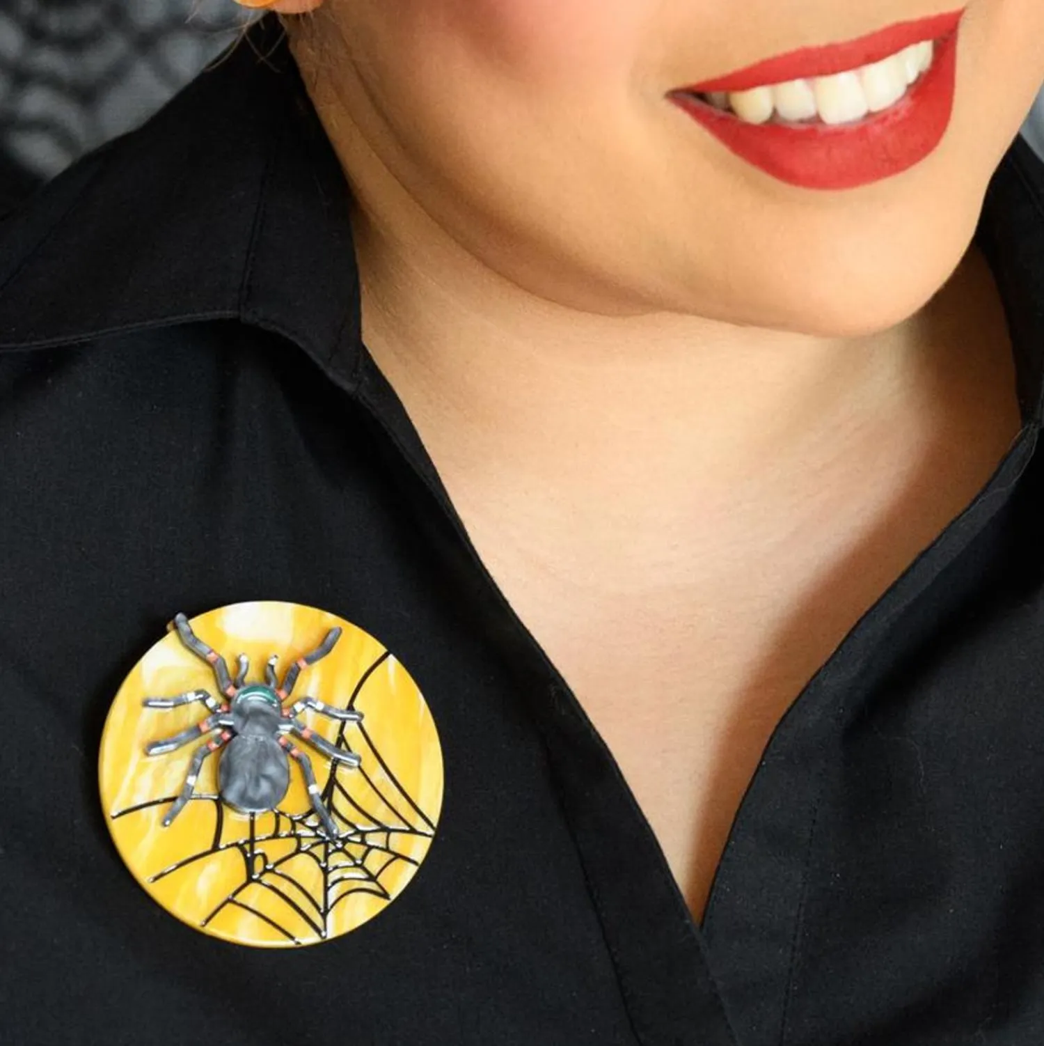 Itsy Bitsy Spider Brooch^Erstwilder Best