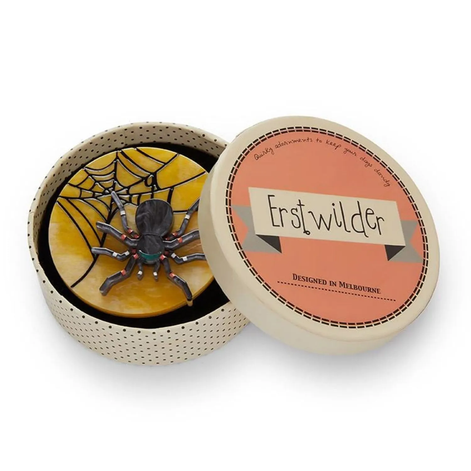 Itsy Bitsy Spider Brooch^Erstwilder Best