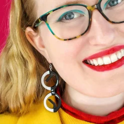 I Wear Eyewear Iris Drop Earrings^Erstwilder Hot