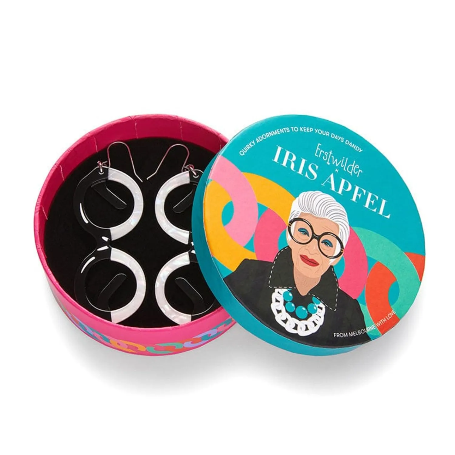 I Wear Eyewear Iris Drop Earrings^Erstwilder Hot