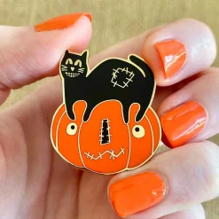 Jack & The Cat Enamel Pin^Erstwilder
